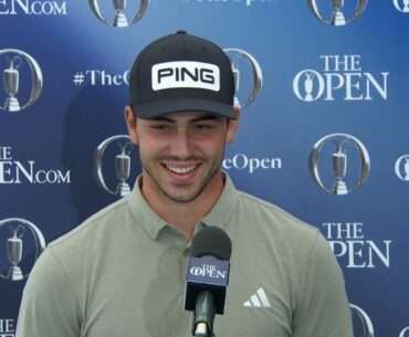 Josele Ballester Flash Entrevista Viernes Día 2 2023 The Open Championship © The Open