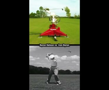 Byron Nelson vs. Iron Byron Slow Motion