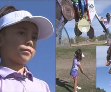 Meet the Arizona 5-year-old whose amazing golf swing is taking her places