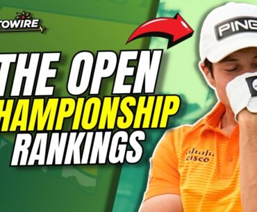 The British Open Golf 2023 Rankings, Tiers, Bold Predictions and Longshot Bets! PGA Golf