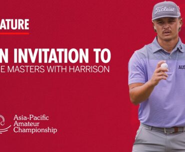 An Invitation to the Masters | #AAC2023