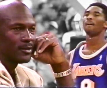 Michael Jordan enjoyed watching young Kobe Bryant dominate basketball games!