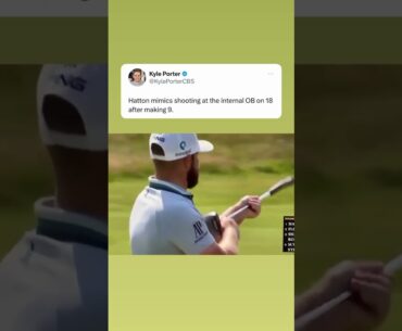 Hatton had it !!! #golf #pga #shorts
