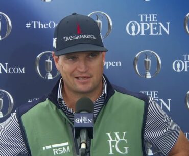 Zach Johnson Flash Interview Sunday Day 4 2023 The Open Championship © The Open