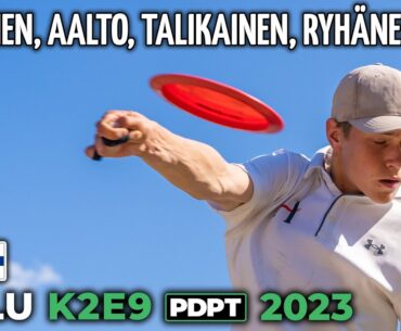 Oulu K2E9 Pro Tour 2023, Jesse Nieminen, Joonas Aalto, Teemu Talikainen, Miro Ryhänen, PDPT 2