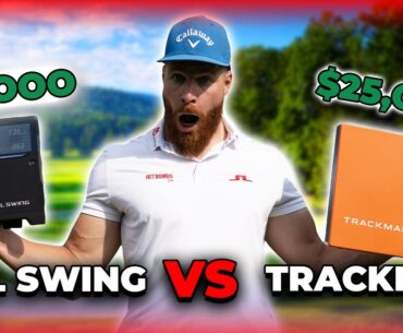 Trackman VS Full Swing Kit | OUTDOOR TEST w/ Rangefinder | Worth the price? ($25,000 VS $5,000)