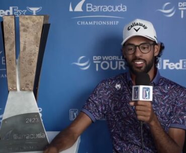 Akshay Bhatia  Sunday Winner Presser 2023 Barracuda Championship