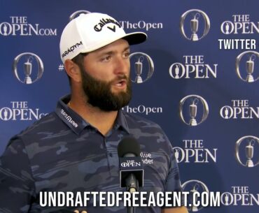 Jon Rahm Rd.3 at The Open | That is the best round I've played on a links golf course ever