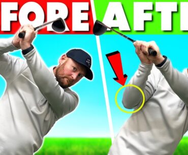 How To INSTANTLY Fix An OVER THE TOP Golf Swing - Simple Golf Tips