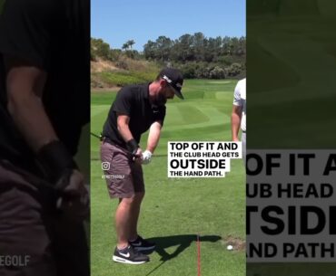 How A Good Player Should Feel Impact | #shorts #trottiegolf