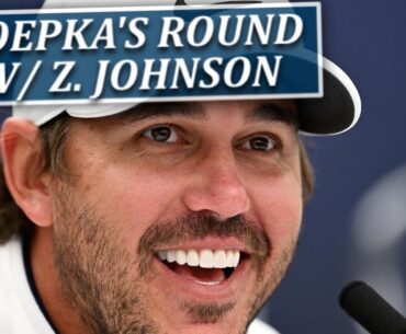 Brooks Koepka On Round W/ Ryder Cup Captain, Friendship W/ Rory McIlroy