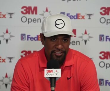 Tony Finau Tuesday Presser 2023 3M Open