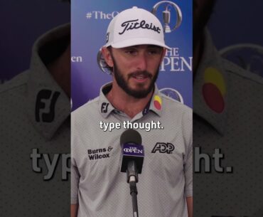 "Hurry Up, No One's Watching You" 😂 Max Homa on Playing with Rory at The Open | Seen & Heard