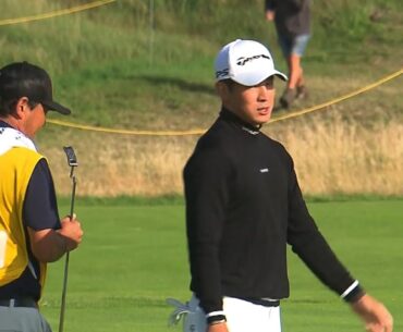 【全英OP23】中島啓太は1オーバー48位　15番は約16mを沈めてスーパーイーグル