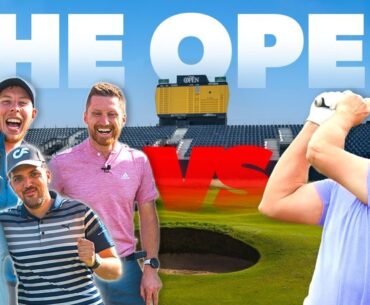 4 v 1 | We took on MAJOR CHAMPION Padraig Harrington at Royal Liverpool (The Open)