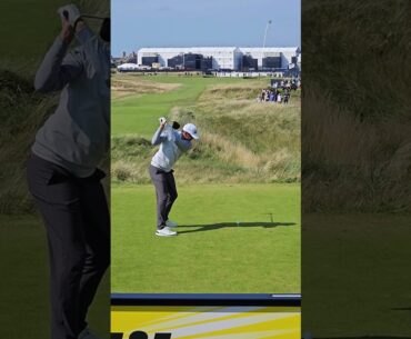 Corey Conners - 281 yard straight drive. DTL. 14th tee - The Open Championship, Round 1. Thursday