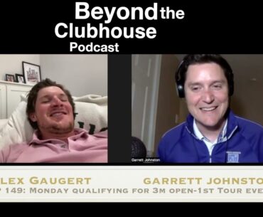 Alex Gaugert, Erik van Rooyen's caddie, on qualifying to play in 3M Open