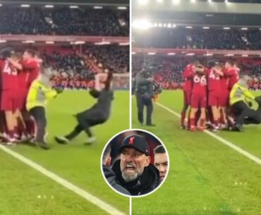 New footage shows why Jurgen Klopp blows his top at one fan during Man United win