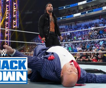 Jey Uso attacks Paul Heyman and Solo Sikoa: SmackDown Highlights, July 14, 2023