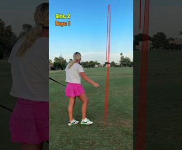 Giant Dice Golf Scramble!! (Girls vs Boys)