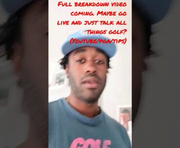 let's talk latest golf news, club gappings, anything else. #witb #golf #golfer #fitness #vlog #short