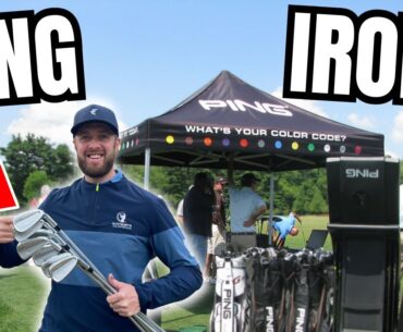 Come and join me for my first round of golf with my new PING irons! | PING I230 IRONS #playinggolf