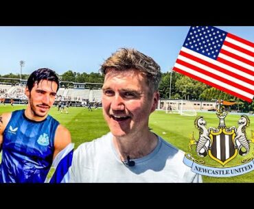 NUFC IN USA! Big Dan Burn scores TWICE in training & why Anthony Gordon will be a STAR this season!