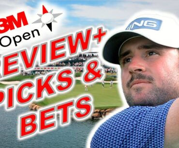 2023 3M Open | Preview+ Picks & Bets | DFS GOLF | Draftkings