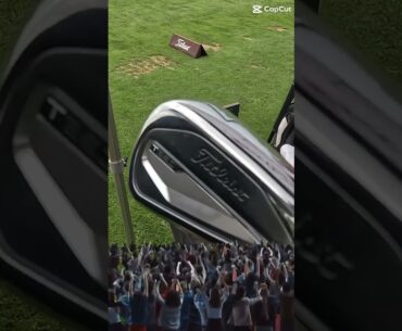New Titleist T350 iron!!! #golf #golfproducts #golfequipment #shorts