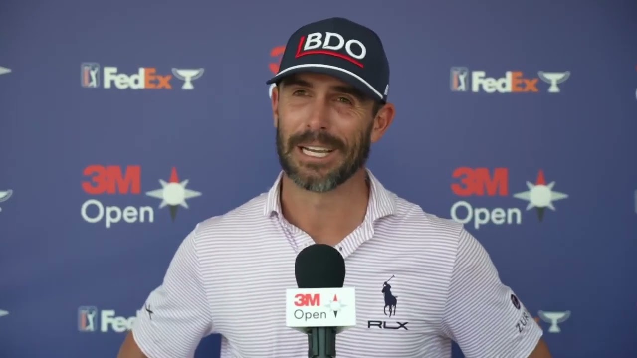 Billy Horschel Thursday Flash Interview 2023 3M Open Billy Horschel Thursday Flash Interview 2023 3M Open