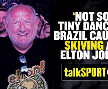 'NOT SO TINY DANCER!' 😲 Alan Brazil gets caught SKIVING WORK at an Elton John concert 🤣