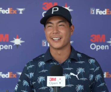 Justin Suh Thursday Flash Interview 2023 3M Open