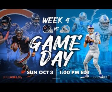 Detroit Lions @ Chicago Bears | Week 4 | Full Game | October 3, 2021