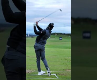 At the range with 2021 #dunhilllinks champion, Danny Willett 👌🏌️