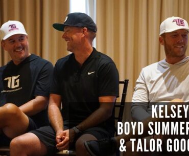 A Q&A with Talor Gooch, Boyd Summerhays and Kelsey Cline.