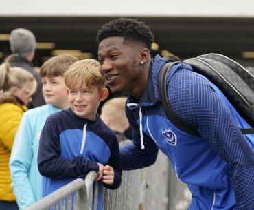 Di'Shon Bernard Final game for Portsmouth