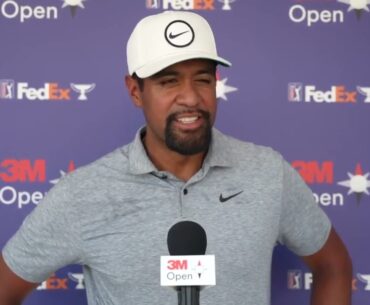Tony Finau Thursday Flash Interview 2023 3M Open