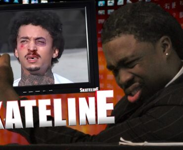 SKATELINE - Nyjah Huston Need That Rough, Chad Caruso, Nick Garcia, Omar Hassan, Joey O'Brien Alien