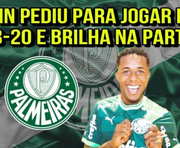 KEVIN PEDIU PARA JOGAR PELO SUB-20 E BRILHOU NA PARTIDA