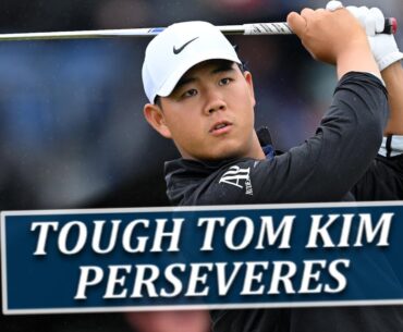 Tom Kim Toughs It Out For 2nd Major Top 10 in 2023 (3 Majors In Top 20)