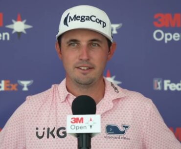 JT Poston Friday Flash Interview 2023 3M Open © PGA Tour