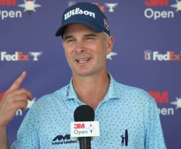 Kevin Streelman Friday Flash Interview 2023 3M Open © PGA Tour