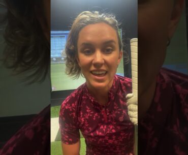 Simplify your swing with 3 mental cues! 🤯 #golf #golfgirl #golfswing #golftechnique #short
