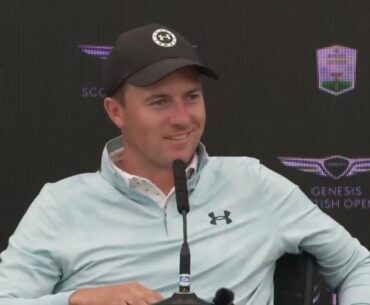 Jordan Spieth · Press Conference · 2023 Genesis Scottish Open · PGA Tour