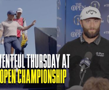 "Boom Mic On My A**" | The Open Seen & Heard | Thursday at Hoylake