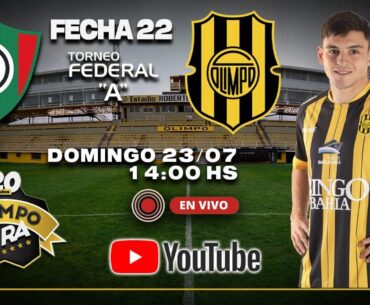 Federal A - Fecha 22 Olimpo de Primera - Circulo vs Olimpo