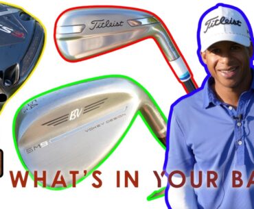 Full TITLEIST Bag! Check Out the Bag of a Skilled Golfer! You Won’t Expect What Putter He’s Using!?
