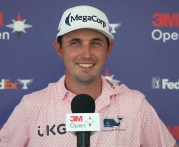 JT Poston · Round 2 · Interview · 2023 3M Open · PGA Tour