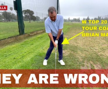 Brian Manzella | "SOCIAL MEDIA GOLF" Is WRONG about IMPACT, LAG and MORE! w @brianmanzellagolf​