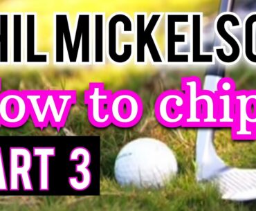 How to CHIP SOFTLY around the green like LEGEND Phil Mickelson (Hinge & hold troubleshooting)